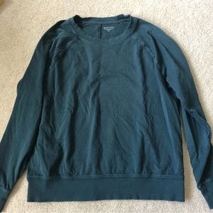 Athleta Dark Green Sweatshirt